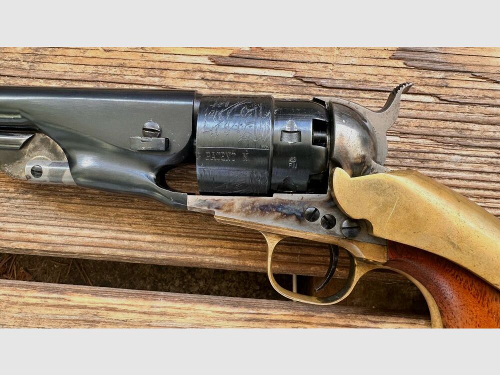 Colt Army 1860 mit Anschlagsschaft .44(BlackPowder)