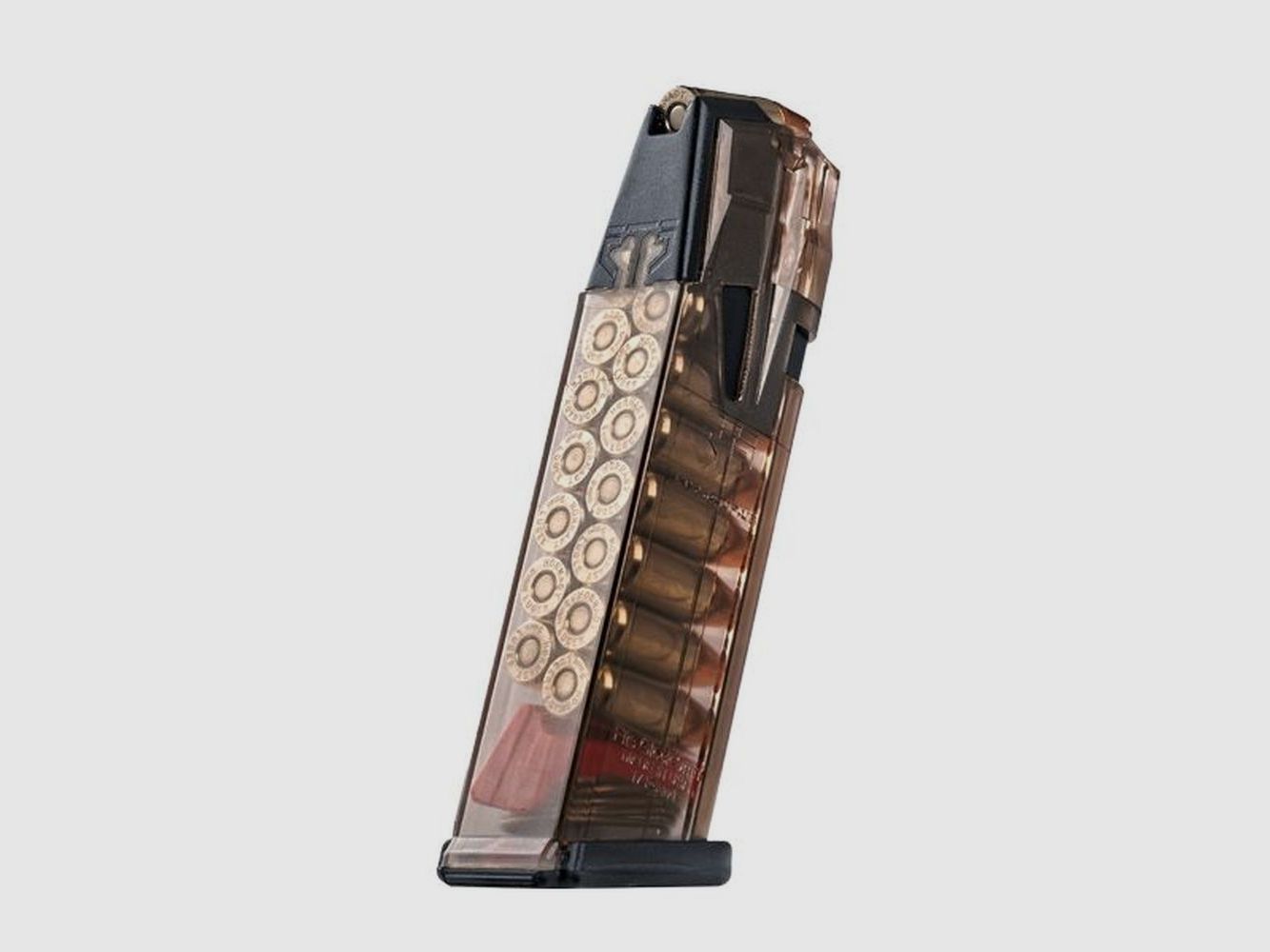 ETS OMEGA, S'ADAPTE À GLOCK 17,18,19,19X,26,34,45 - 17RD 9MM MAG, STANDARD