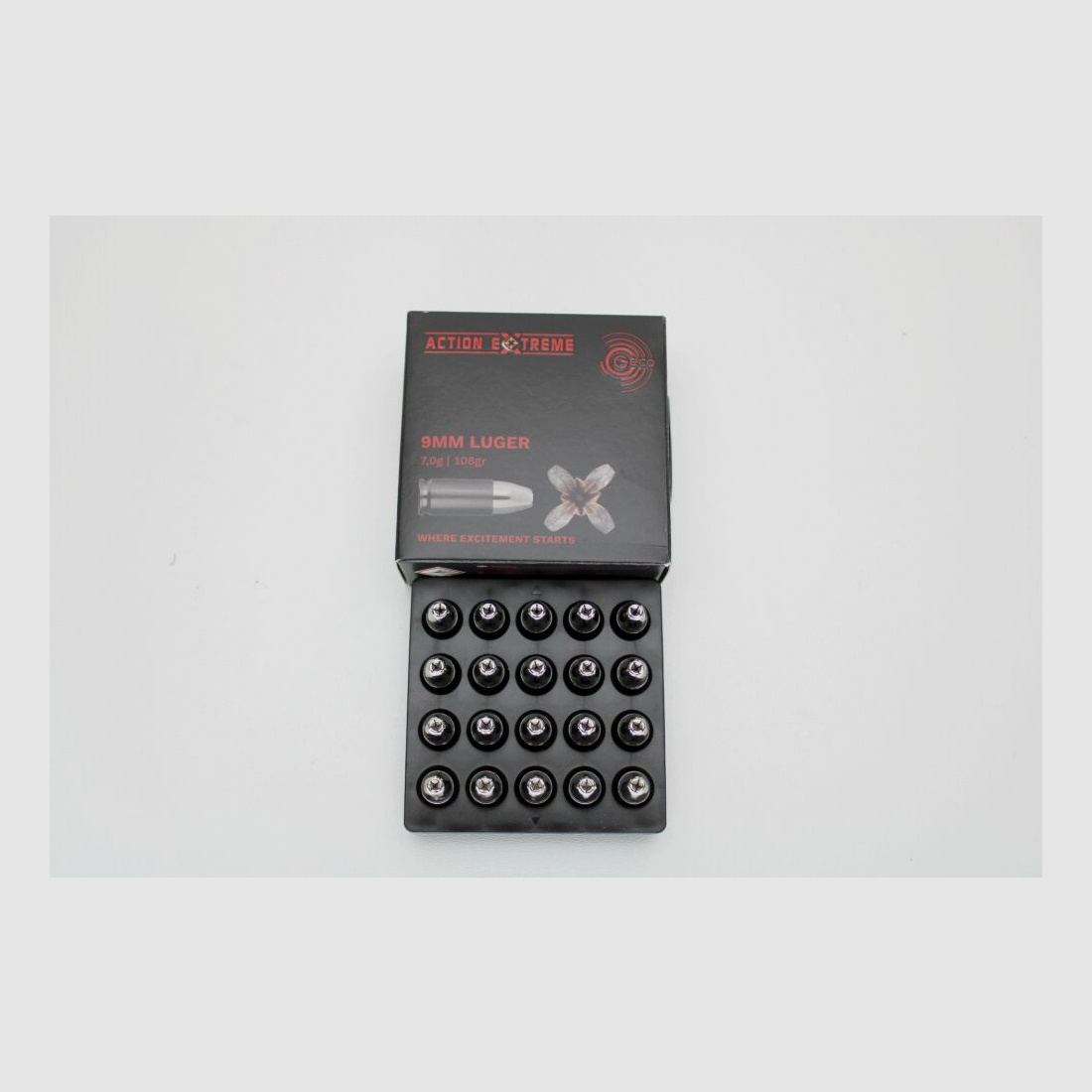 Geco 9mm Luger ACTION EXTREME 20er Pack SOFORT VERFÜGBAR