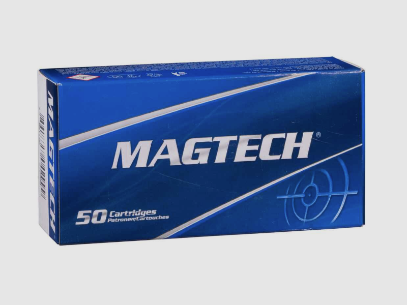 Magtech 9 mm Luger Full Metal Jacket Flat Nose TMFK 6.2g/95grs. 50 pcs.