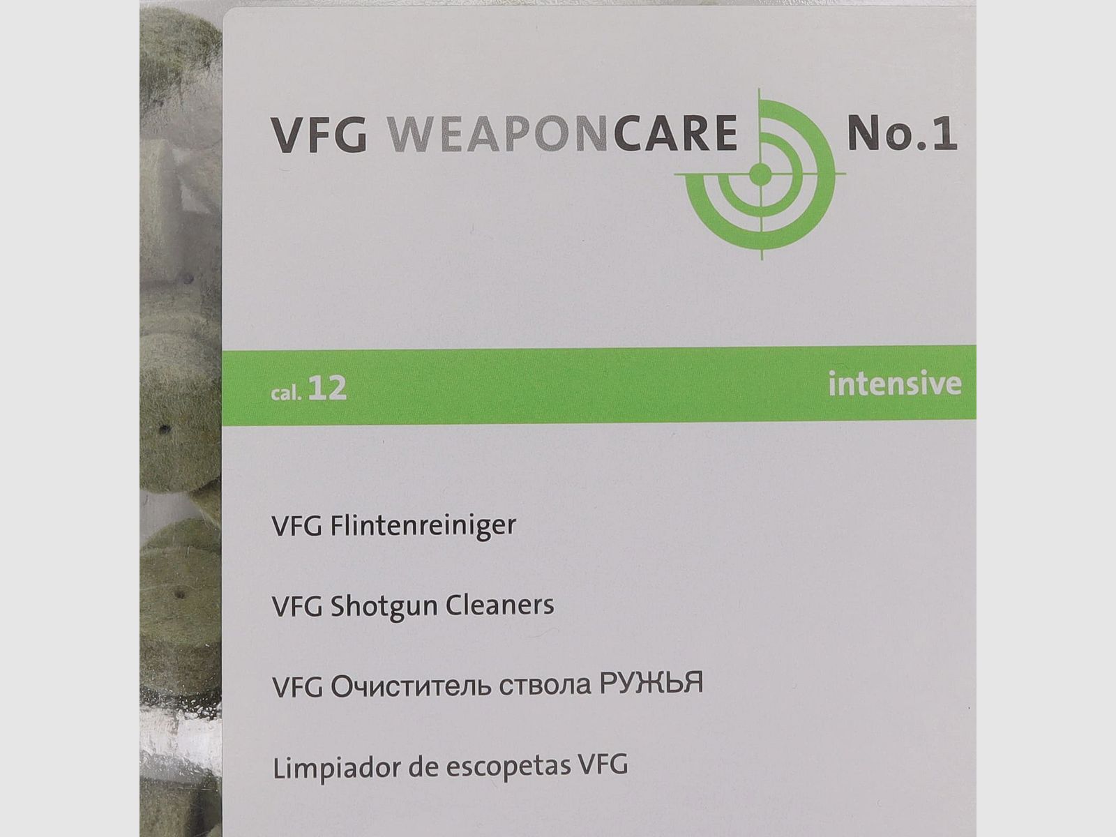 VFG Laufreiniger ''Intensive'' - Kal. 12 (25Stk.)