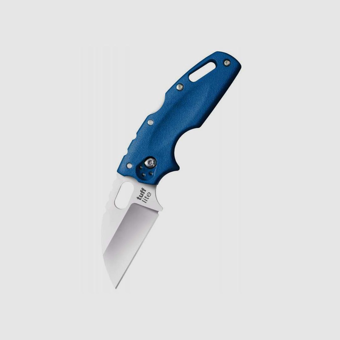 Cold Steel Tuff Lite Taschenmesser, Glatte Schneide, Blau