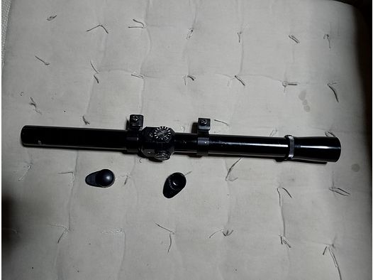 Scope Anschütz 4x15 including holder 11mm mounts air rifle gun compressed air rifle