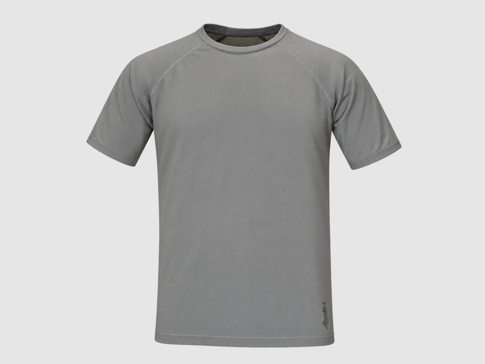 T-shirt tecnica Benisport Toal grigio khaki, immagine 3 di 4