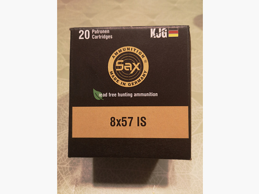Sax KJG in 8x57 IS