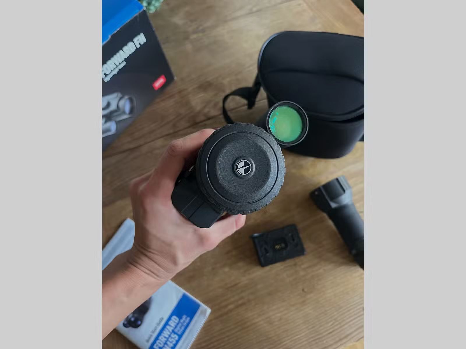 PULSAR Forward FN455 dispositivo di visione notturna con IR‑Strahler – come nuovo, set completo