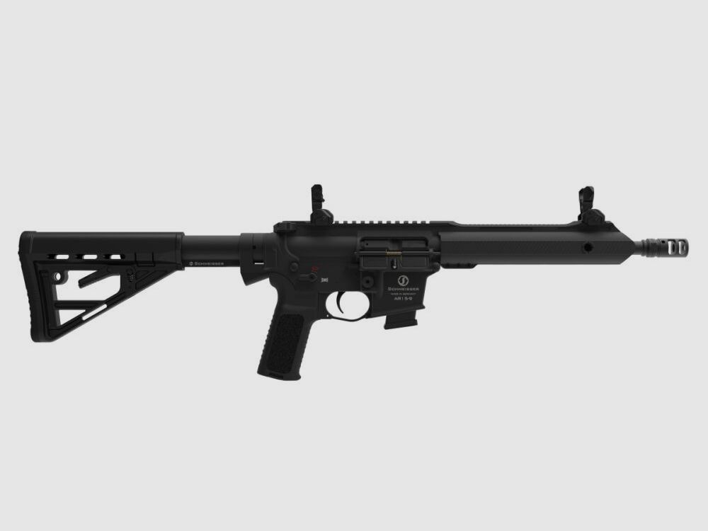 Schmeisser AR15-9 Sport S 10,5" LL Kaliber 9mm Luger - Made in Germany Der sportliche 9mm Halbautomat. UVP: 2199€