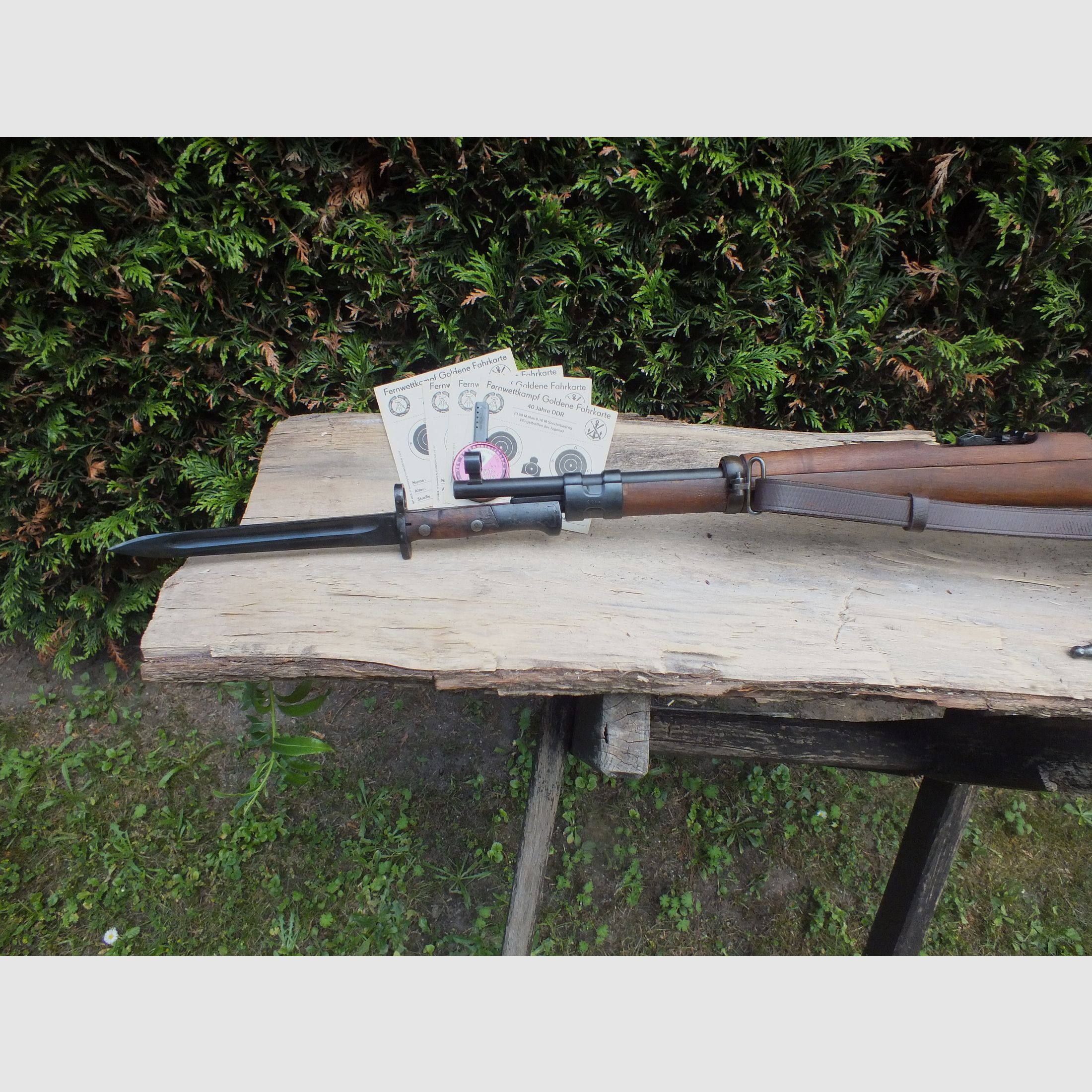 Haenel 310-9 dans la crosse K98