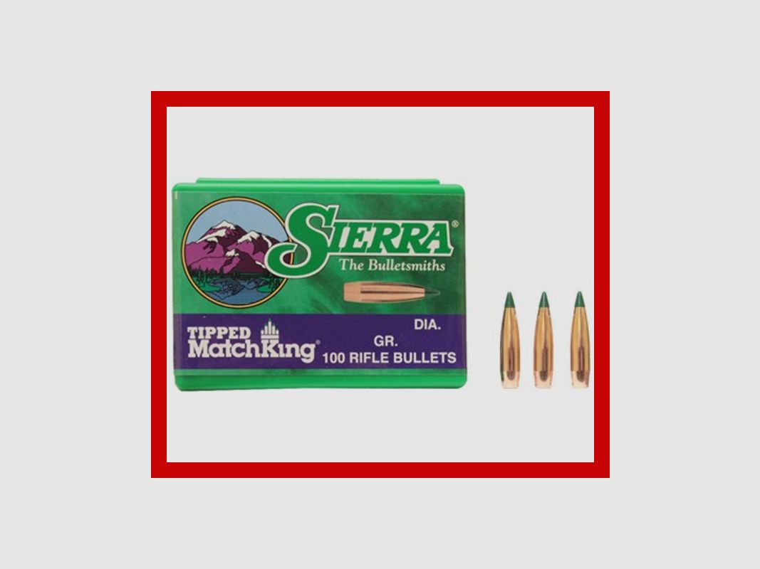 SIERRA PROJECTILES CAL30 155 GR TMK