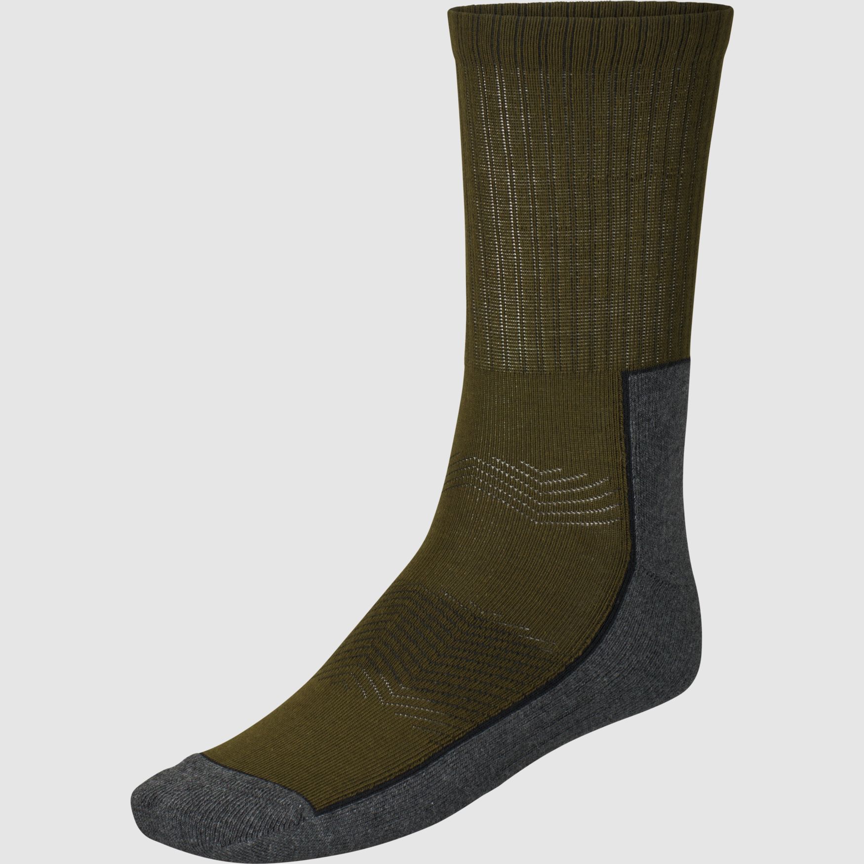 Seeland Calzini da Campo - Pacco da 3 Uomini Verde Pino/Grigio Scuro, 39-42