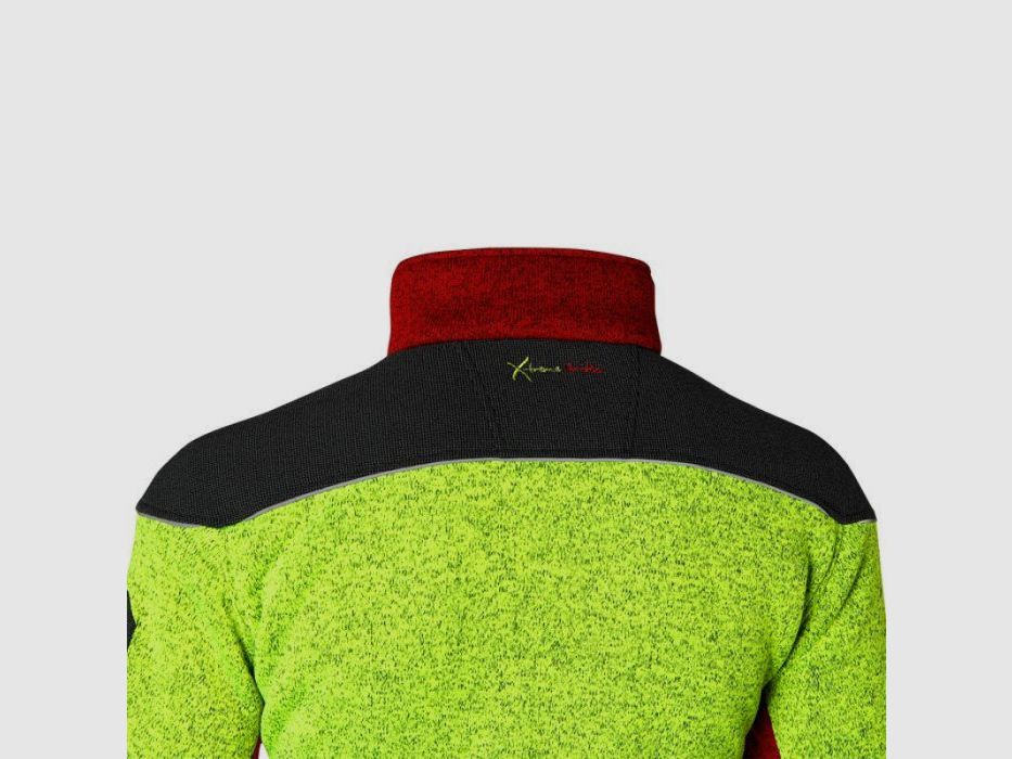 PSS H-Fibra Maglione Arctic Extreme | rosso/giallo, immagine 17 di 20
