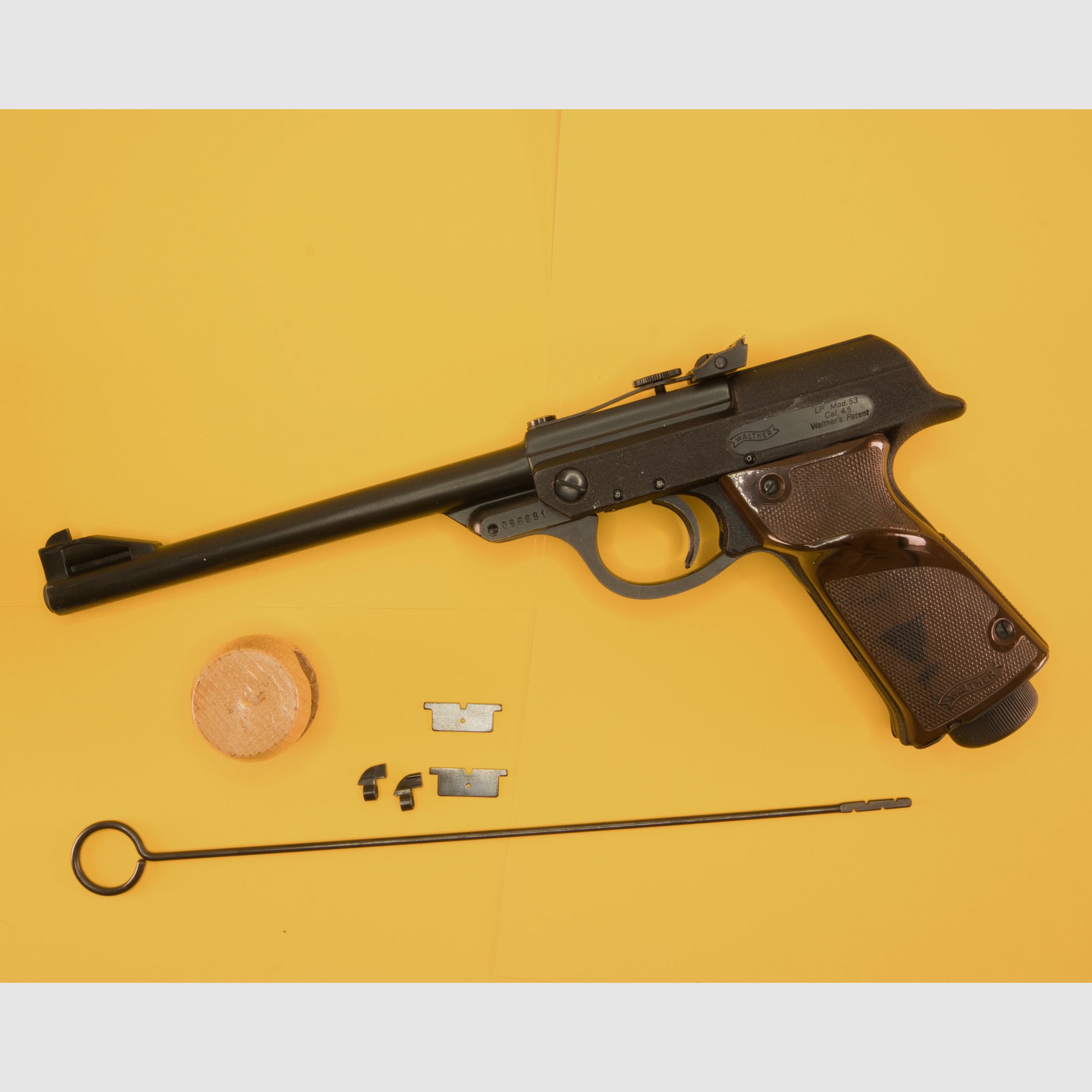 Rarität : Luftpistole Walther LP53 aus 1968