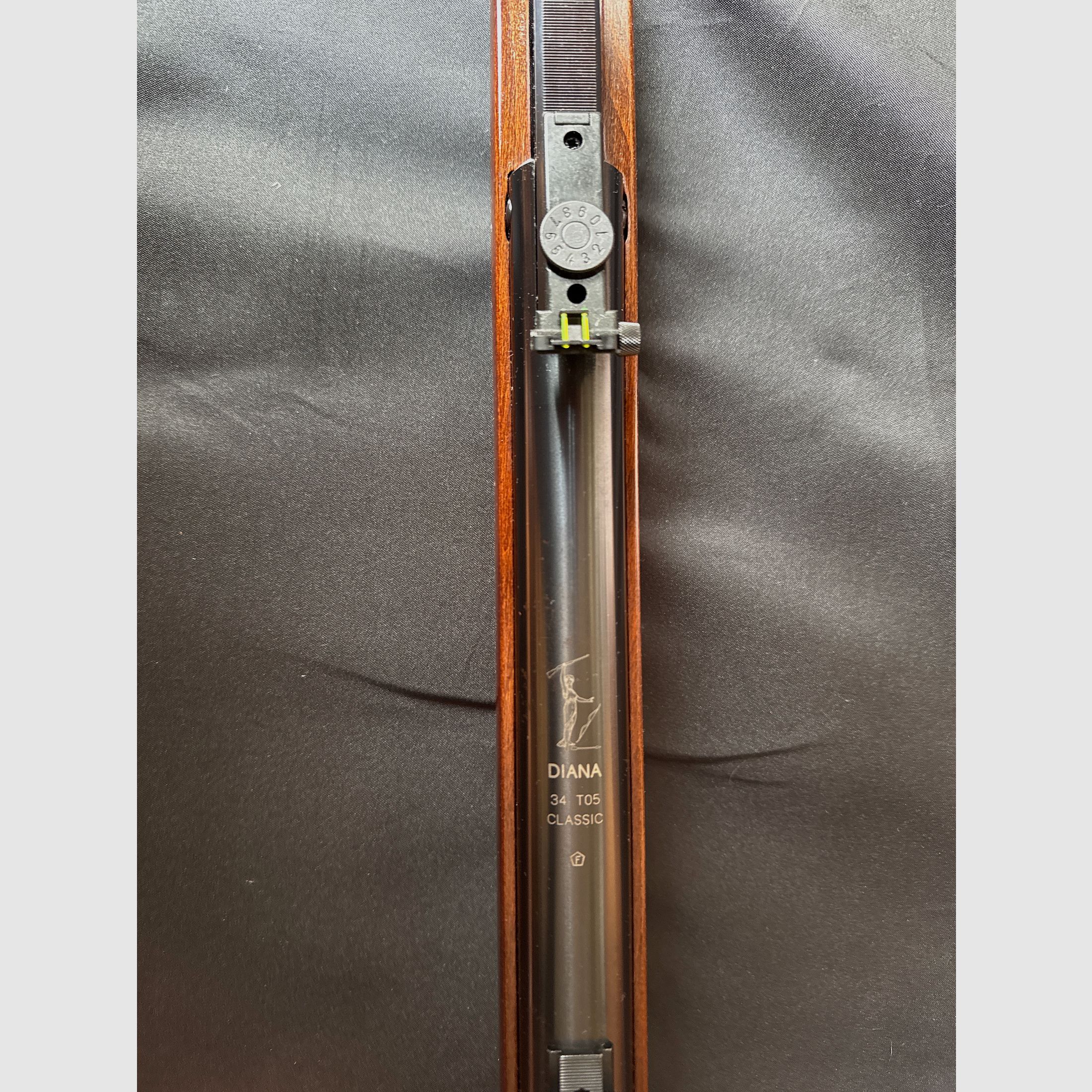 Knicklauf Luftgewehr Diana 34 Classic Holzschaft Fiberoptik Visierung Kaliber 4,5 mm