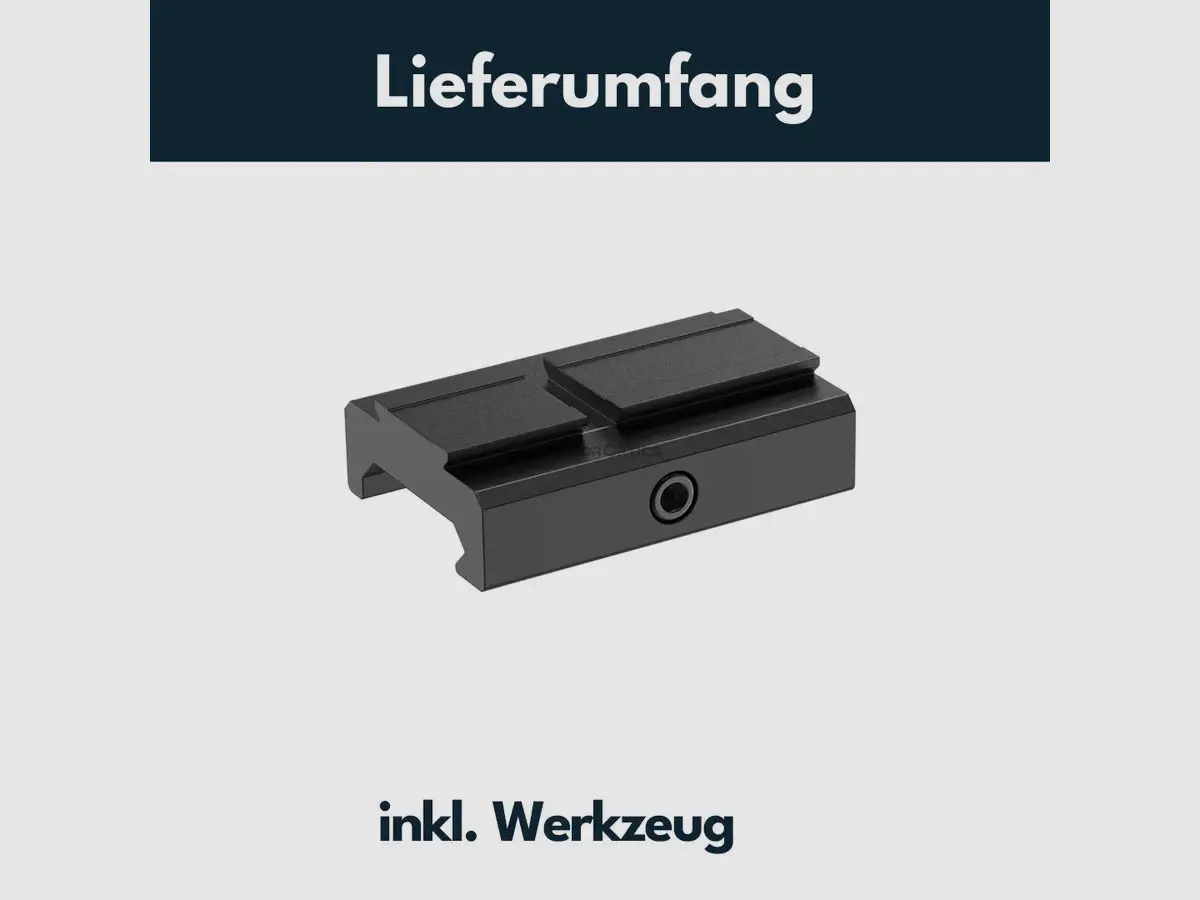 Vector Optics SCFRM-14 VOD Low Mount – 6 mm Picatinny, imagen 5 de 5