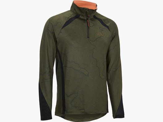 Swedteam Alpha Antibite Shirt Herren Printed Green XXS