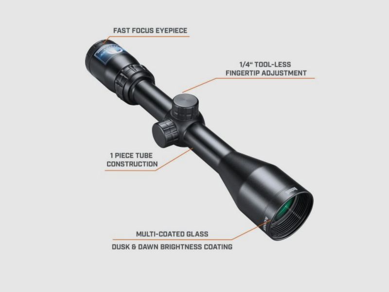 BUSHNELL 613948 3-9X40 BANNER SCOPE MATTE BLACK MULTI-X VE:6