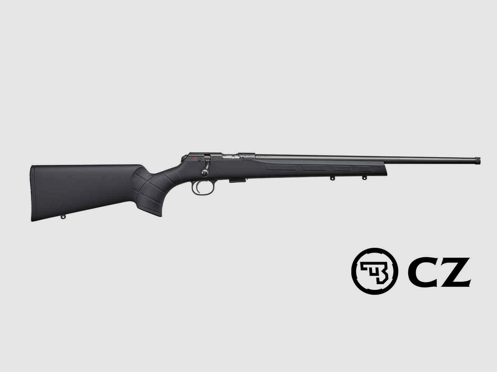 CZ 457 Synthetic Threaded  20"  .22WMR