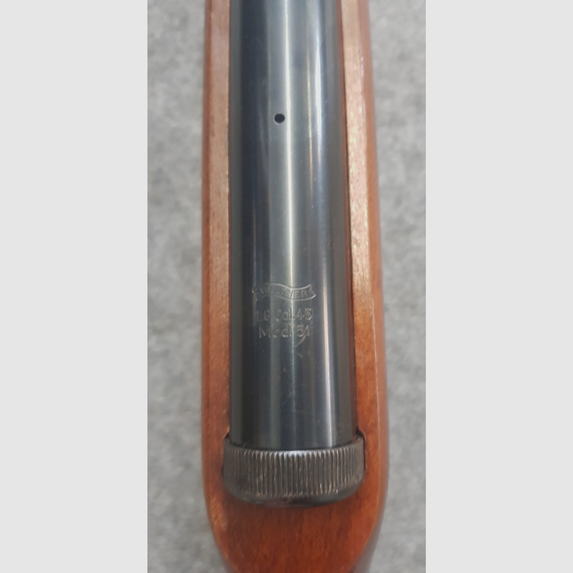 Sehr altes Walther Mod. 51 Knicker Luftgewehr mit sehr kleiner Seriennummer ohne F-Zeichen aus den 50iger Jahren cal. 4,5mm Diabolo