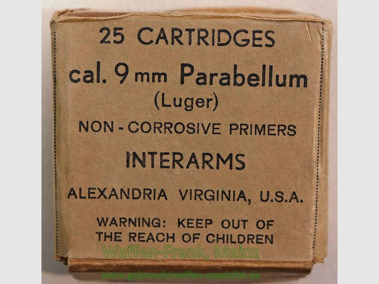 Lapua / Finland pistol cartridges 9 mm Luger