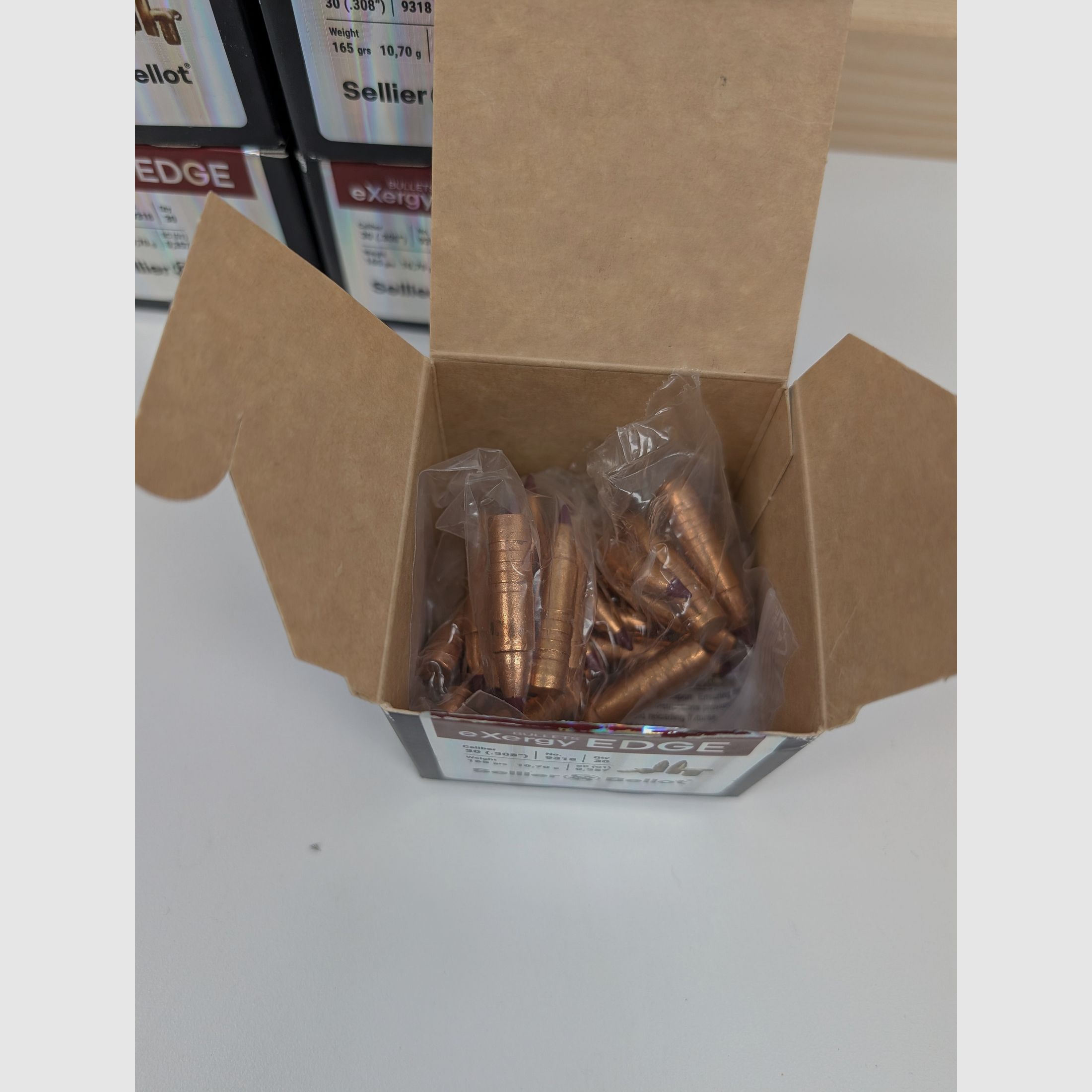 S&B TXRG Edge Exergy projectiles sans plomb