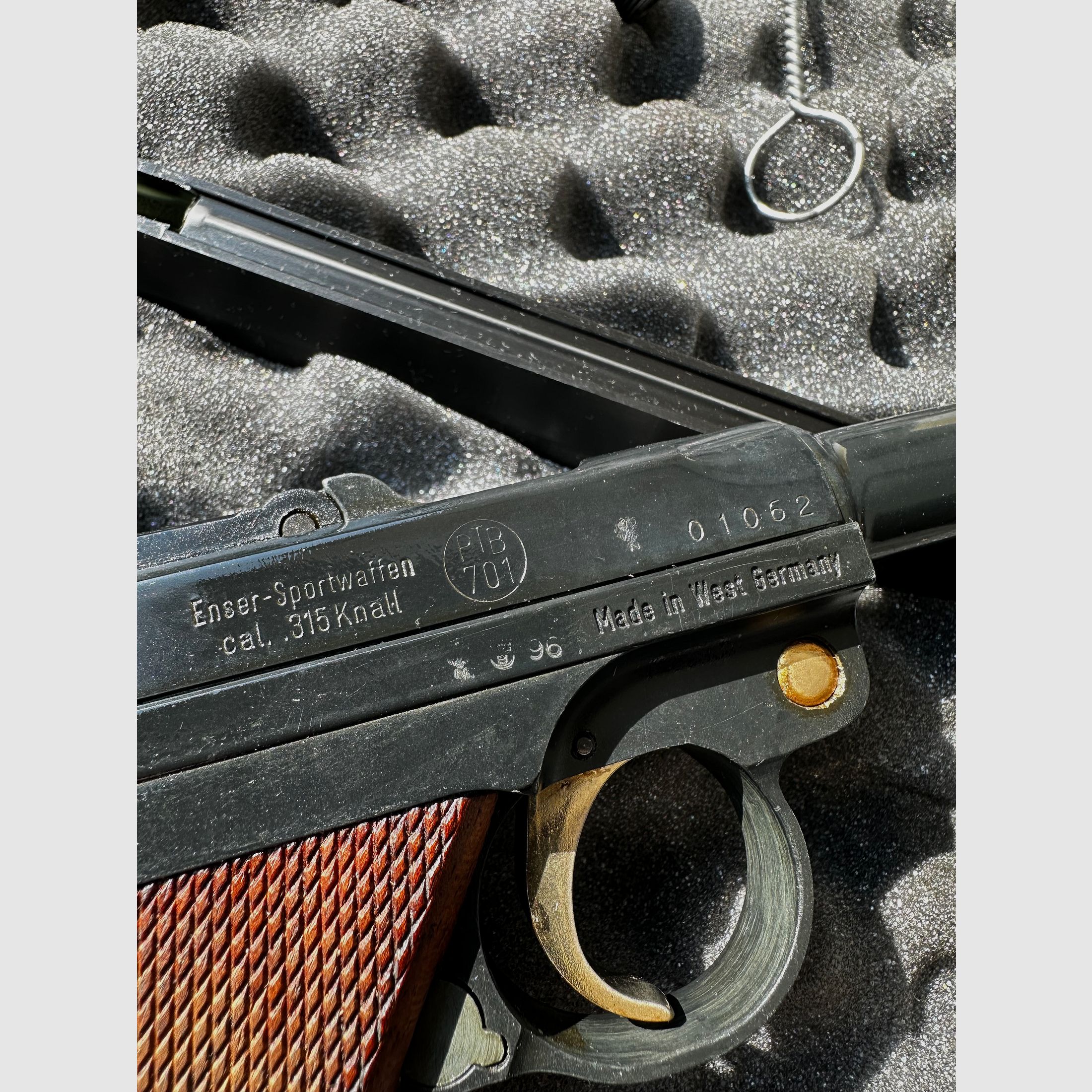 Luger 04 Marinepistole 1. Weltkrieg 8mm gas pistol, imagen 4 de 8