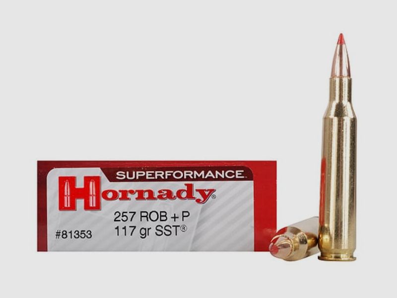 Hornady Superformance .257 Roberts 117GR SST 20 cartucce
