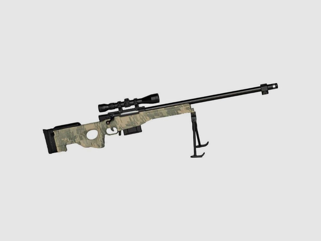 Miniatur-Scharfschütze SR L96A1 Camo Goatguns, Bild 2 von 2