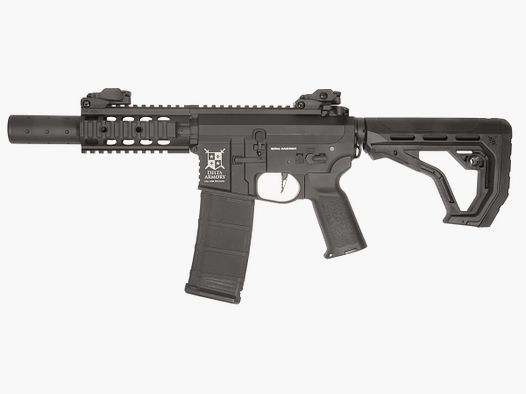 AR15 SilentOps CQB ALPHA EAGLE ETU Schwarz S-AEG Softair Gewehr Frei ab 18 Jahren | Delta Armory