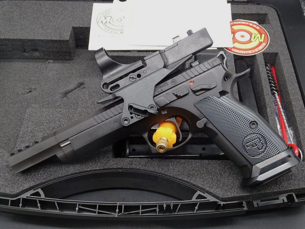 CZ Czechmate 75 TS Open mit Pointer C-M RE Kaliber 9mm Luger 75 TS Czechmate Open
