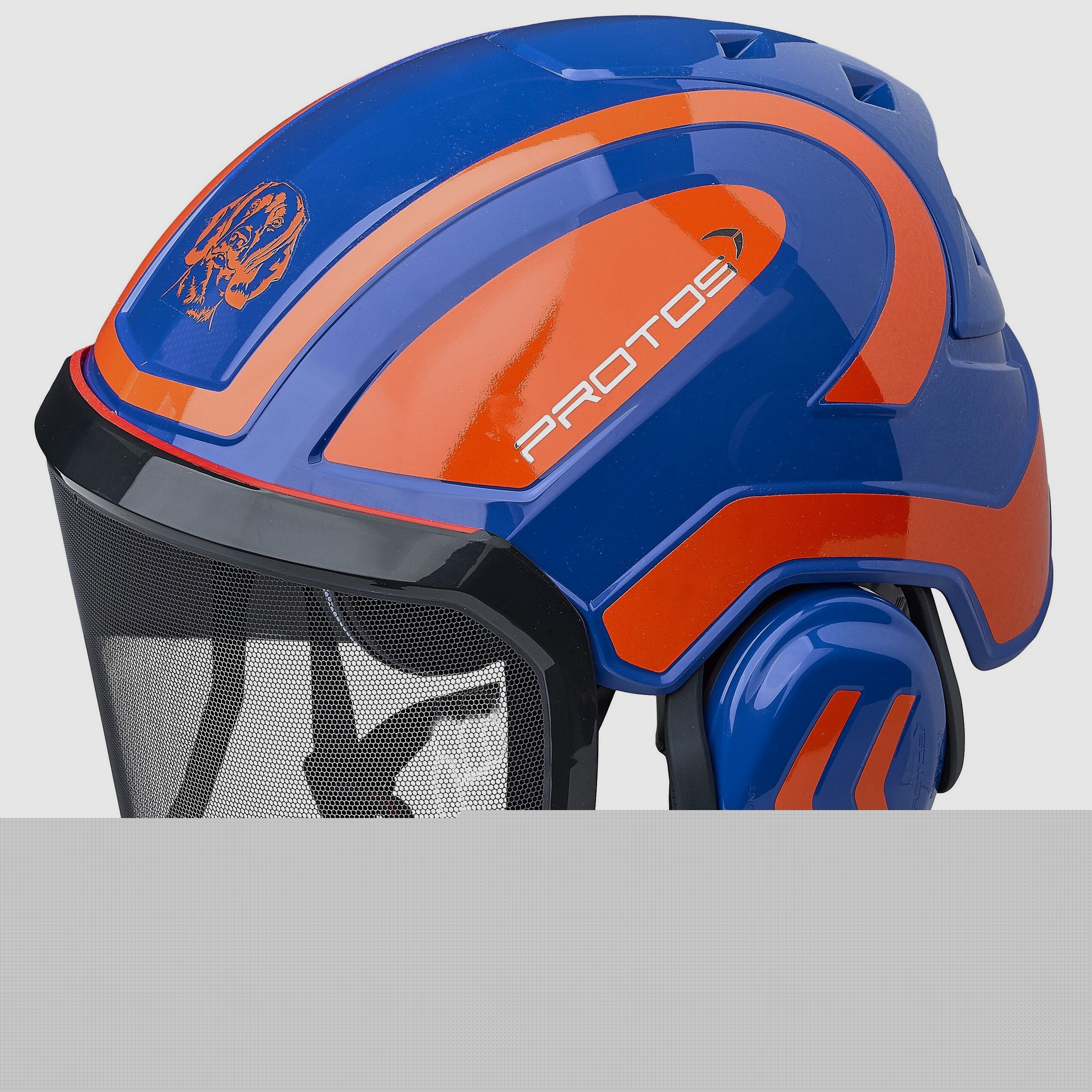 Protos head protection combination integral for tracking