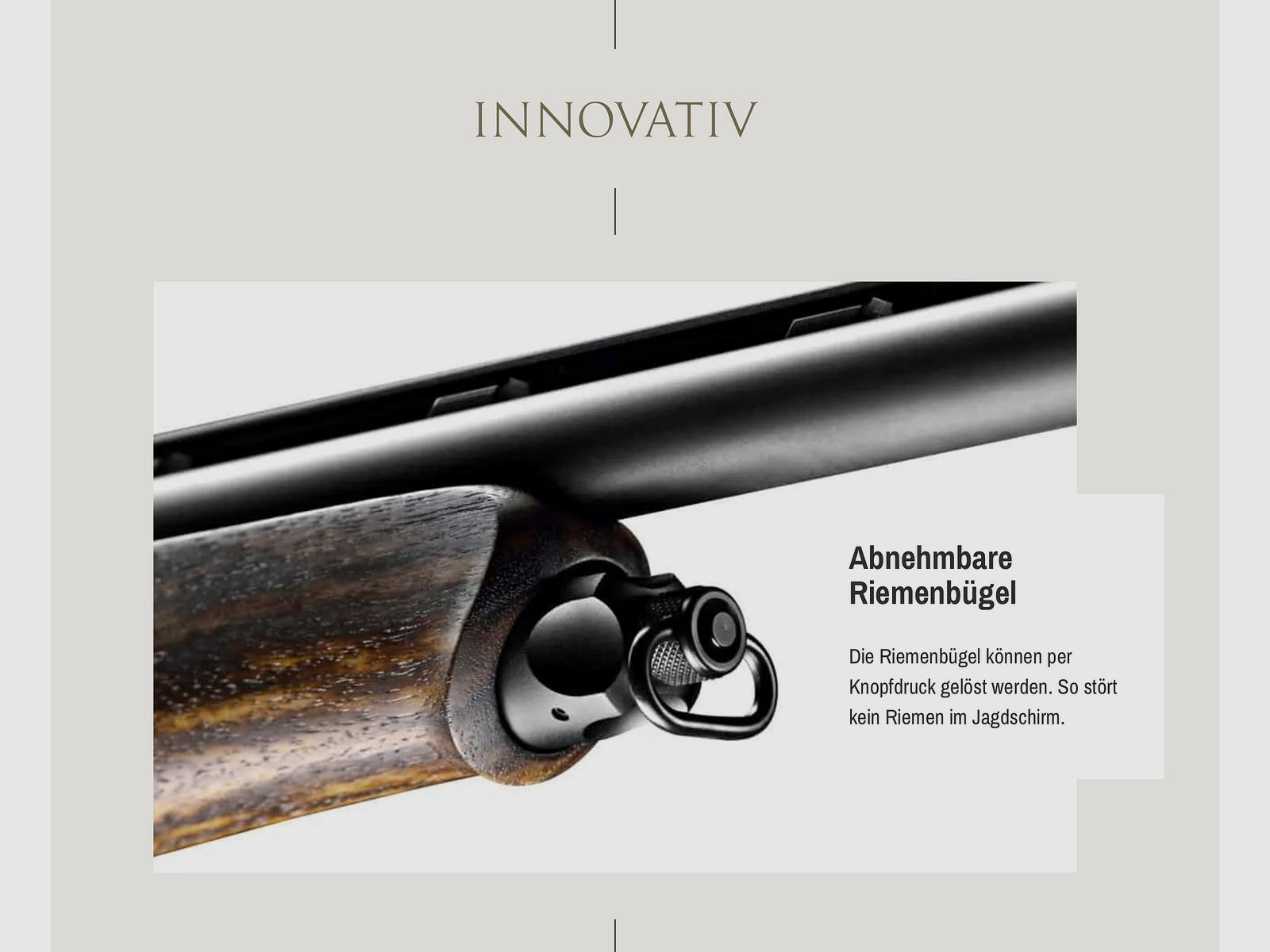 SAUER Selbstladeflinte SL5 Select Kaliber 12/76 70cm Lauflänge Wechselchokes