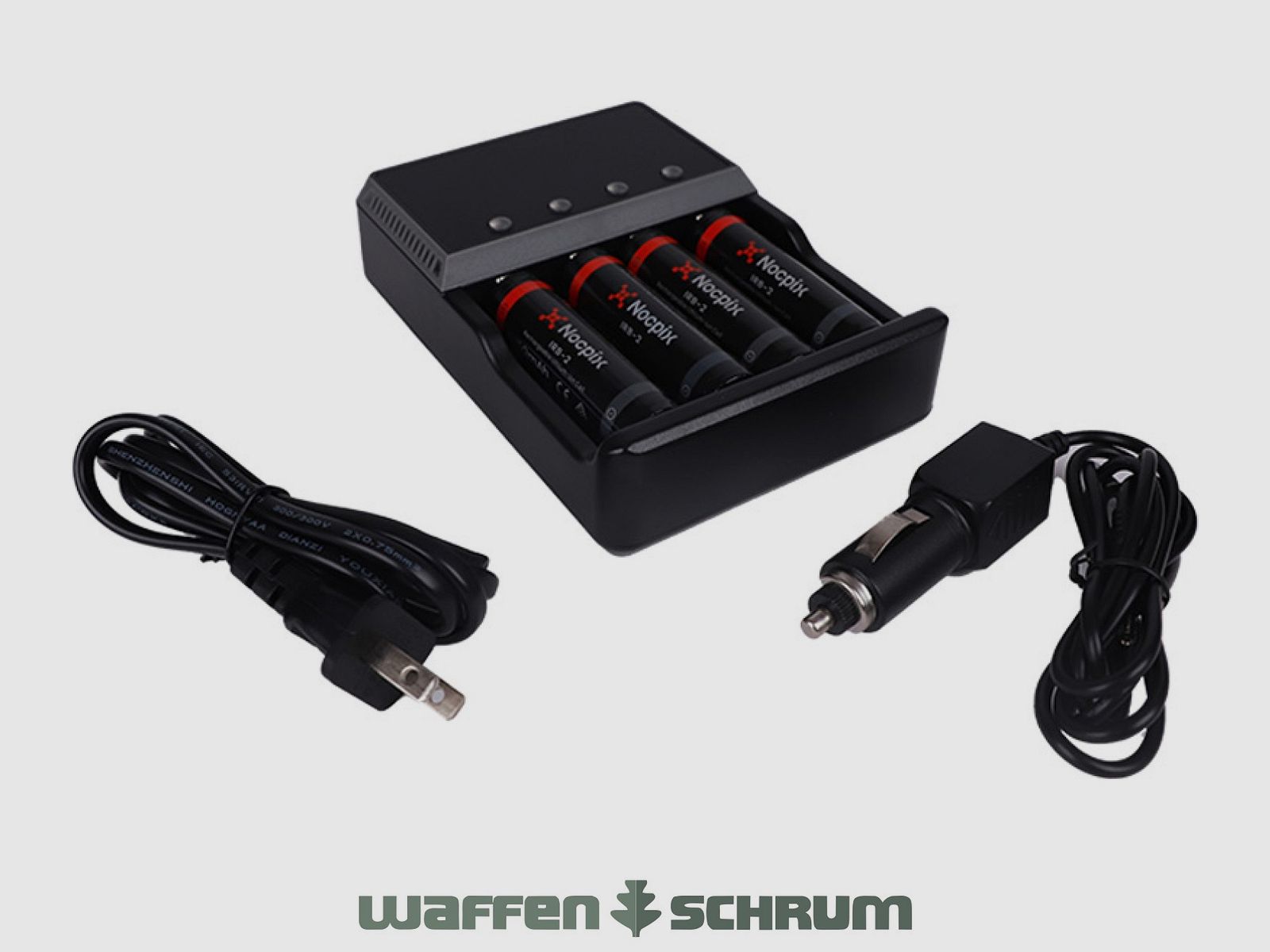 Nocpix Nocpix 18650 Ladegerät für 4 Akkus