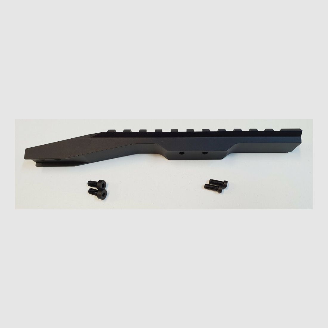 MHS V2 Picatinny Schiene für MAUSER 66 , Aluminium Schiene , schwarz matt , 180mm , Made in Germany