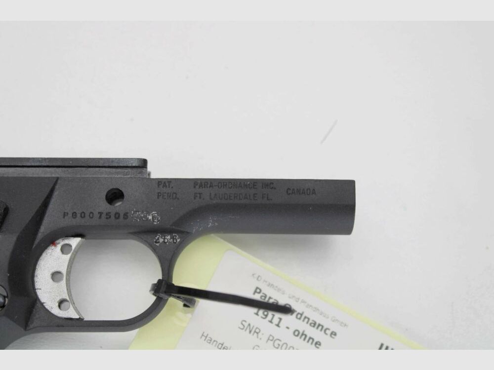Griffstück Para Ordnance 1911 doppelreihiges Magazin ohne