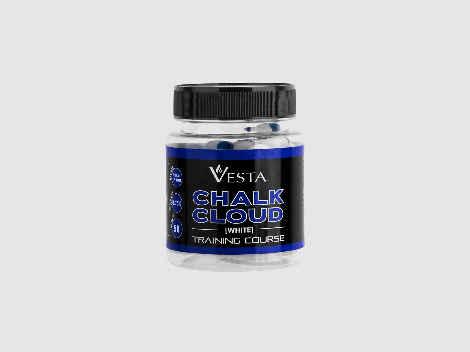 VESTA Chalk Cloud .50 palline di gesso opache 0,75g 50 pezzi