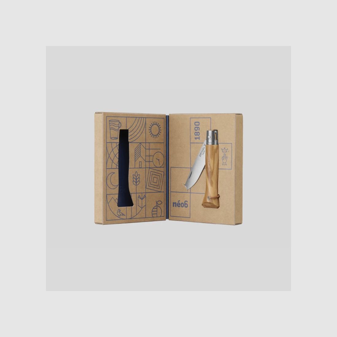 OPINEL MESSER NÉO6 OPIFLEX OLIVE, Bild 7 von 10