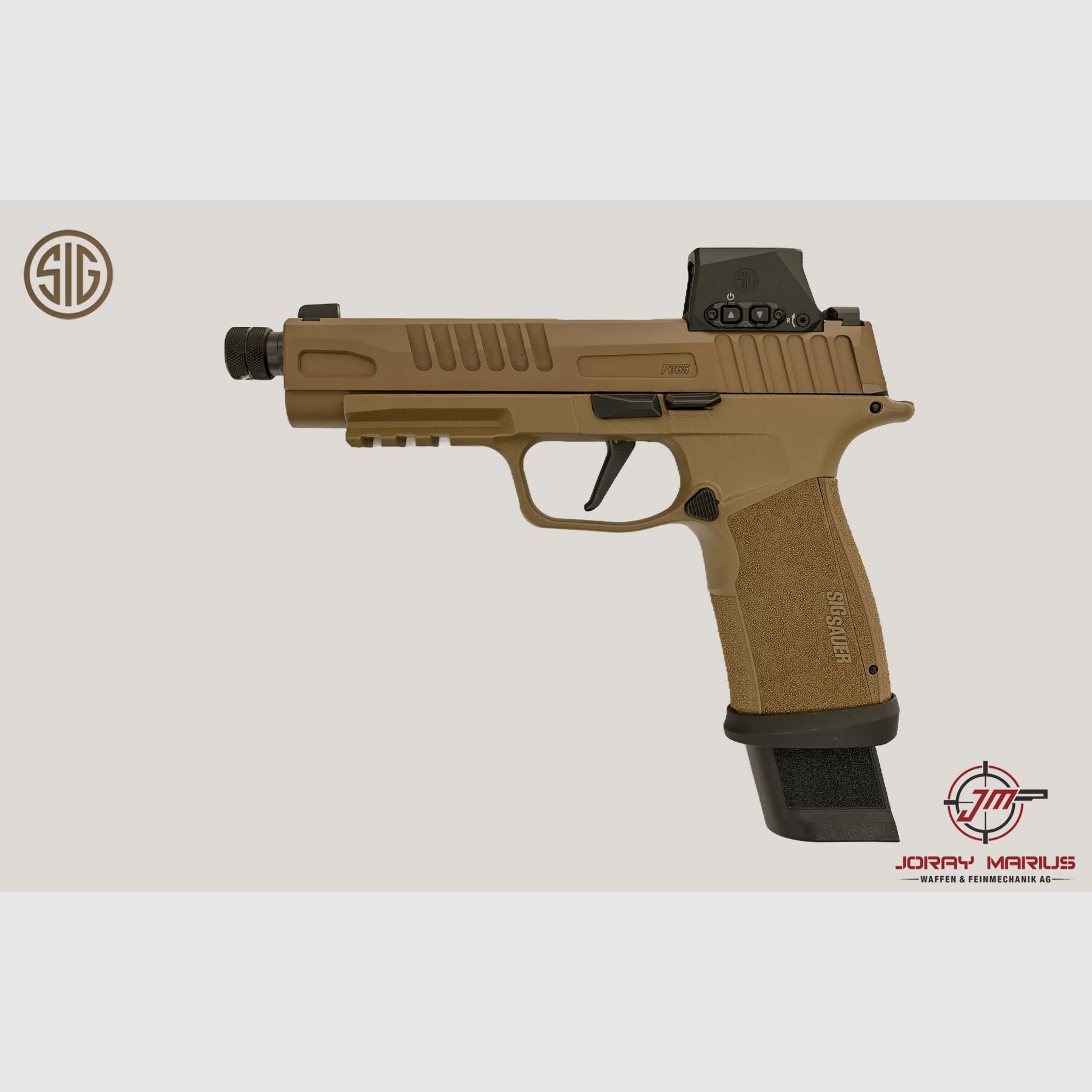 SIG Sauer P365-FUSE Tacops Coyote RXSL 9mm Para, image 3 of 3