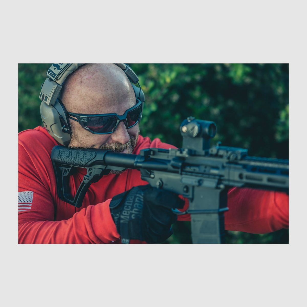 MECHANIX WEAR – VISION OCCHIALI BALISTICI TYPE-X MONTATURA NERA LENTE FUMO, immagine 6 di 8