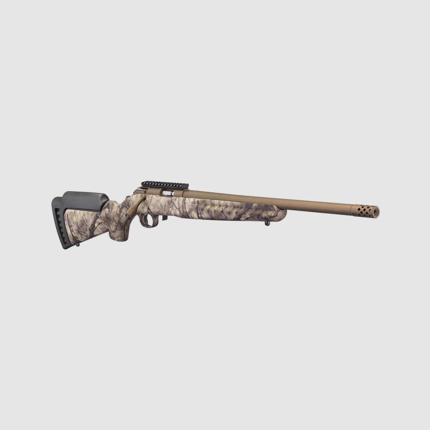 Repetierbüchse RUGER American Standard GO WILD camo – 17 HMR, Bild 2 von 6