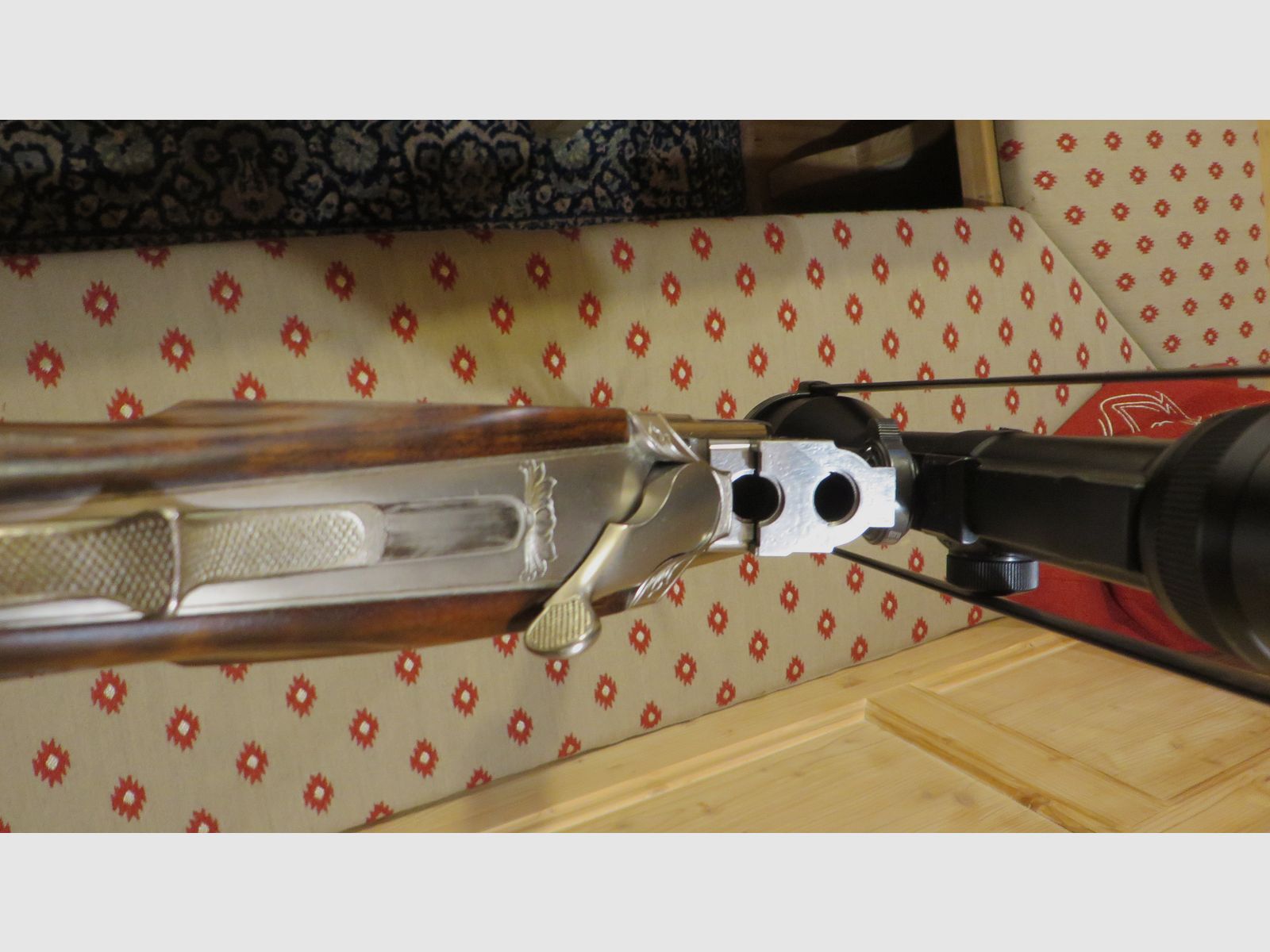 Krieghoff mountain rifle with combination gun - interchangeable barrel