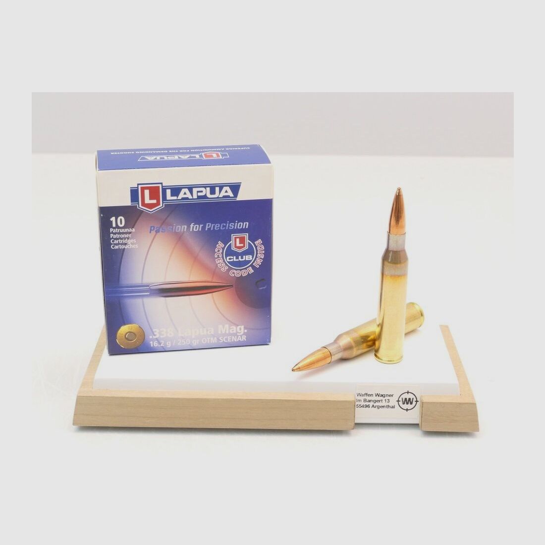 Lapua Scenar 16,2g/250grs à10