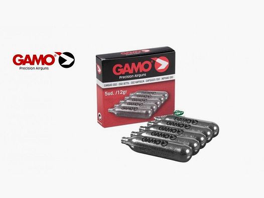 GAMO CO2 Cartridge 12g Pack of 5