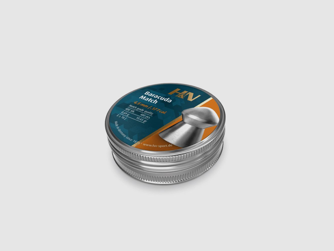 DIABOLO 4,5MM H&N Baracuda 0,69g X400