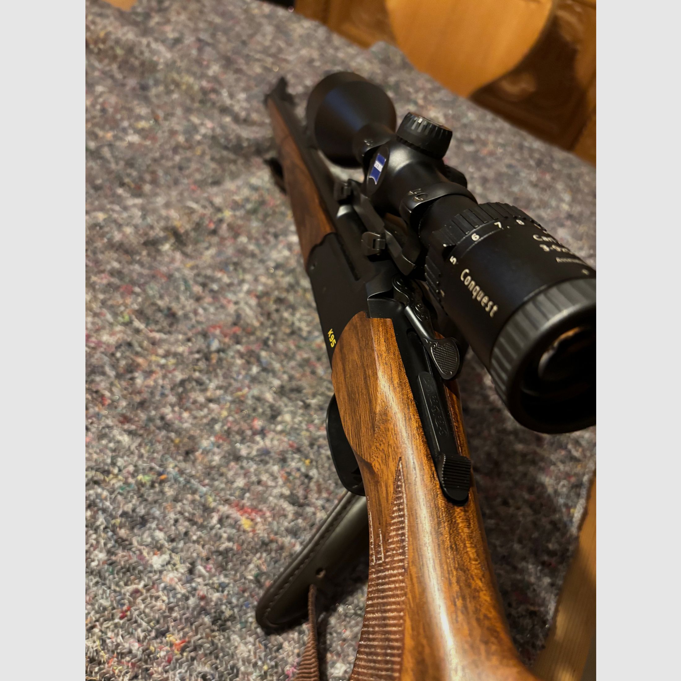 Blaser K95 Stutzen Black Edition Komplettes Set