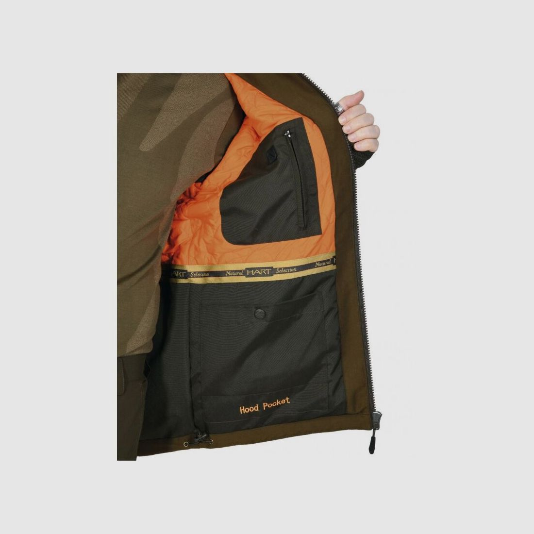 Hart Herren Jacke Skade-J Brown