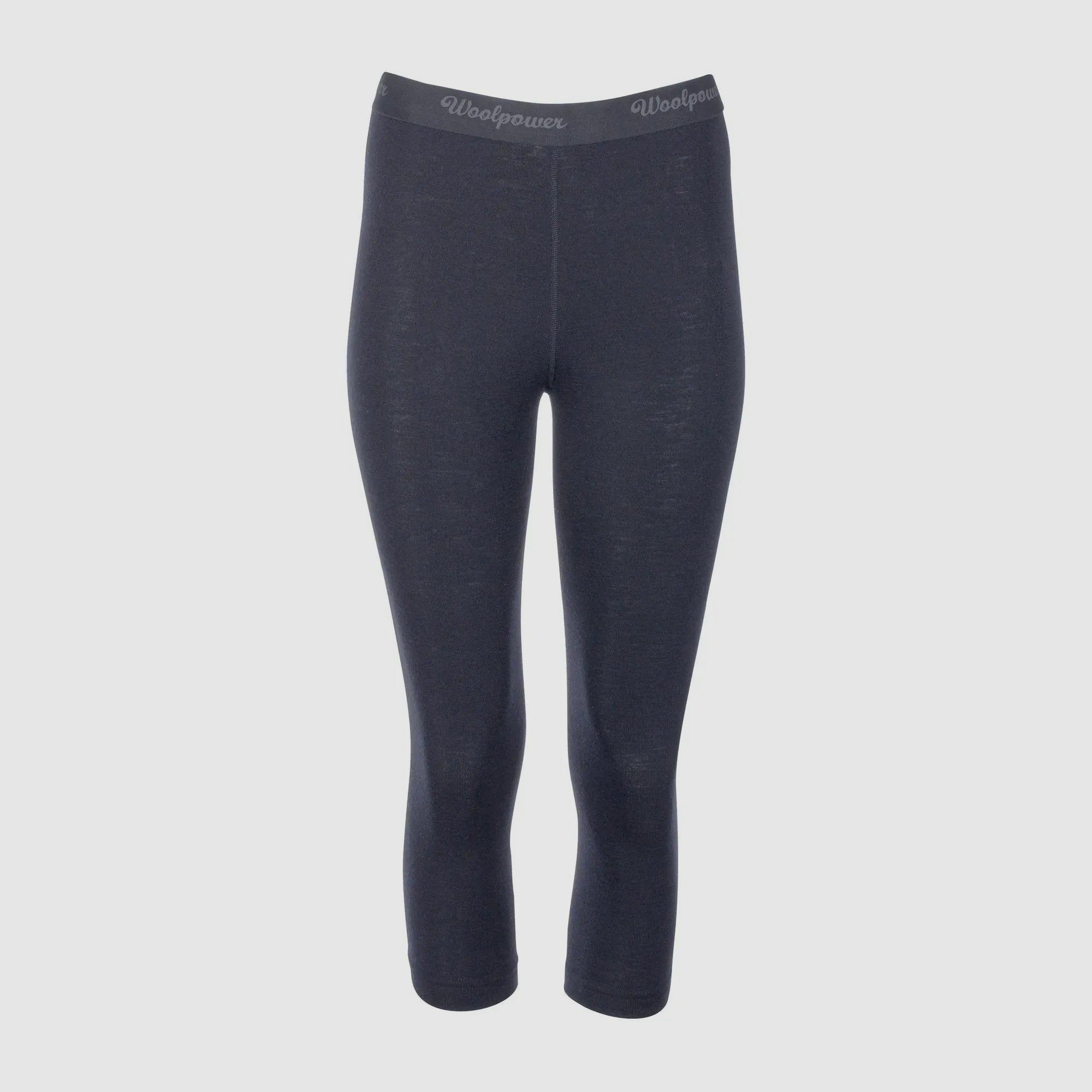 Woolpower Woolpower Unterhose 3/4 Long Johns Lite schwarz Frauen