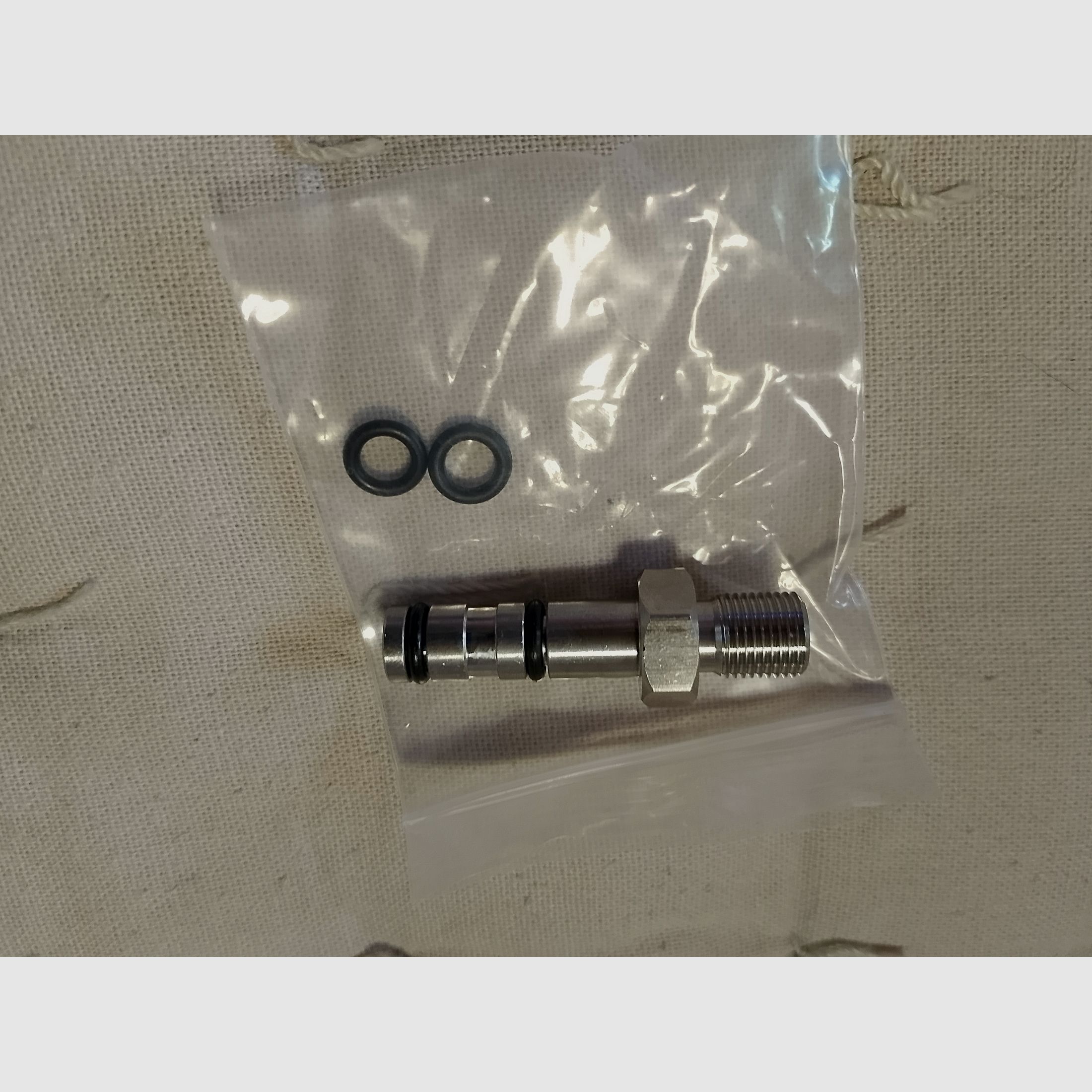 Hatsan BT65 Hercules .35 9mm sonda di riempimento adattatore di collegamento sonda di riempimento aria compressa nuovo