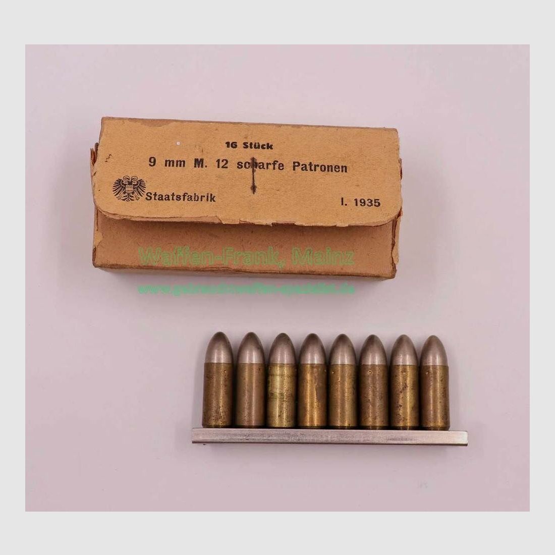 Hirtenberger / Austria amunicja pistoletowa 9mm Steyr