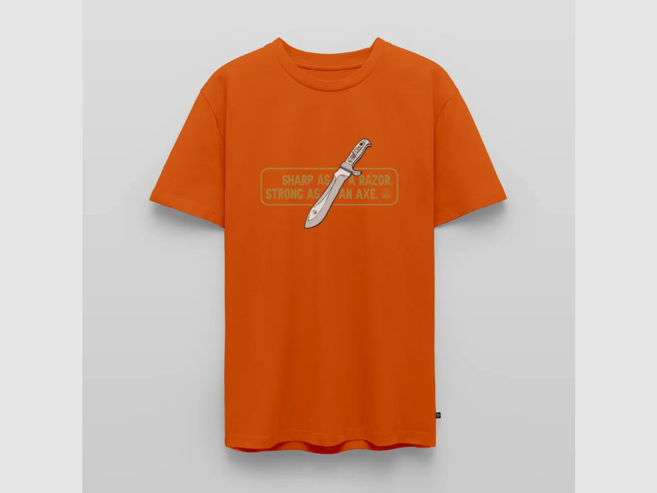 PUMA Men´s Premium T-Shirt "White Hunter Sharp & Strong"