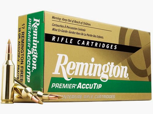 Büchsenmunition REMINGTON PREMIER ACCUTIP-V – 243 Win. – 75 grains
